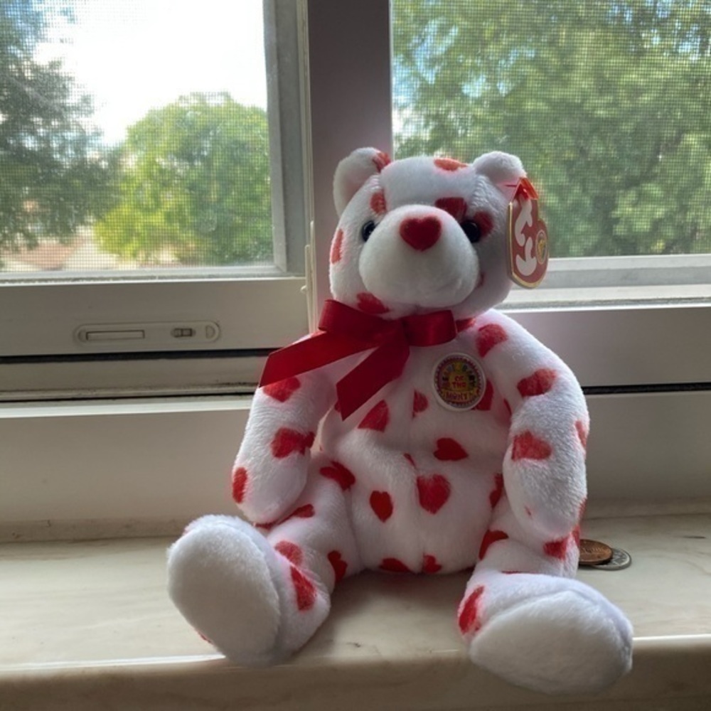TY Beanie Baby - HEARTTHROB the Bear (BBOM February 2004) - Picture 3 of 5